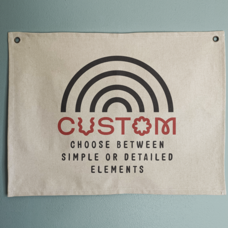 Custom Design, Large Canvas Banner